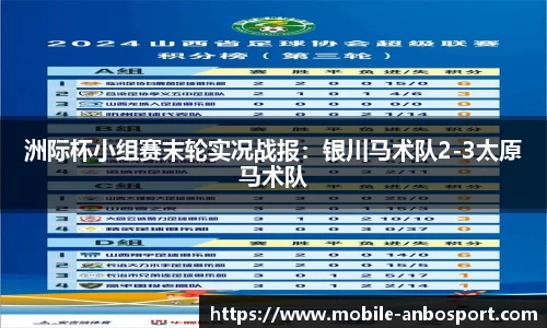 洲际杯小组赛末轮实况战报：银川马术队2-3太原马术队